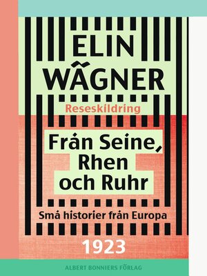 cover image of Från Seine, Rhen och Ruhr